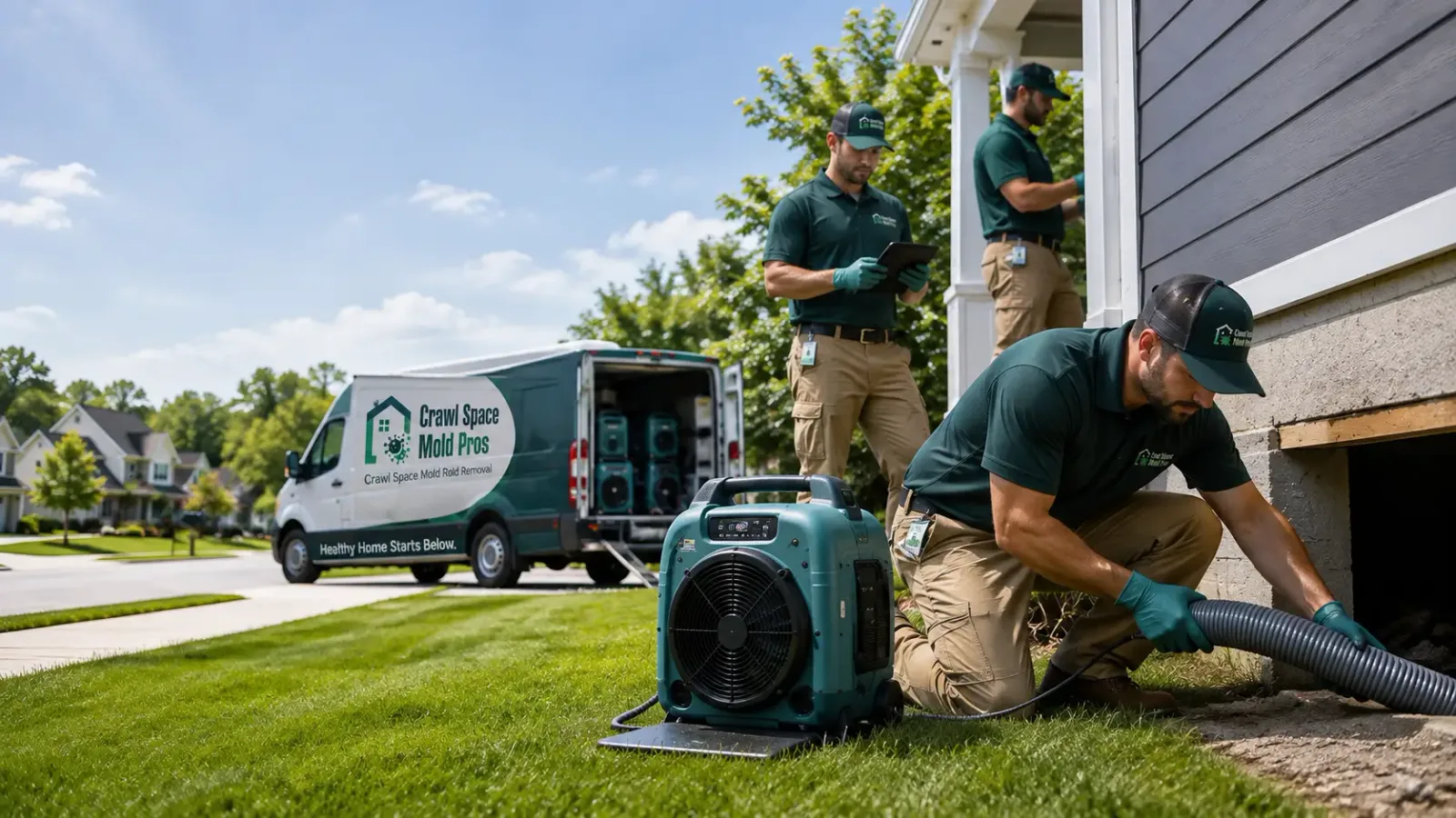 Crawl Space Mold Removal in Markleton, PA